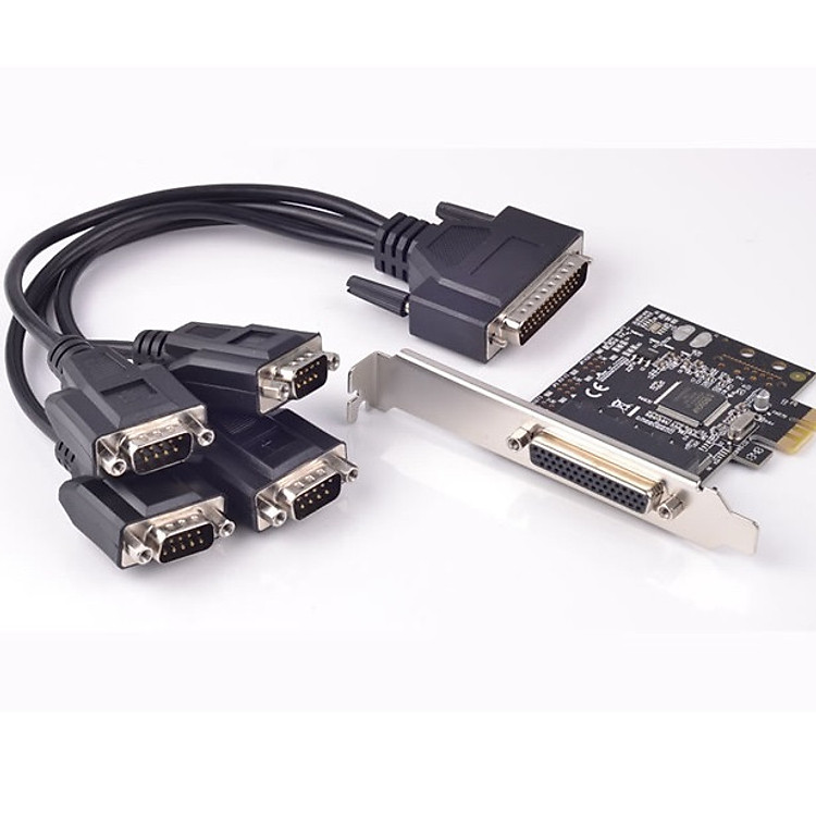 Card PCI Express to 4 com rs232 SYBA