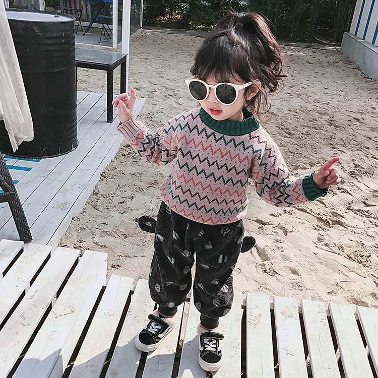 Áo len lót lông vintage trẻ em, chất len đanh, lông lót mịn, size to đến 25kg | MA19