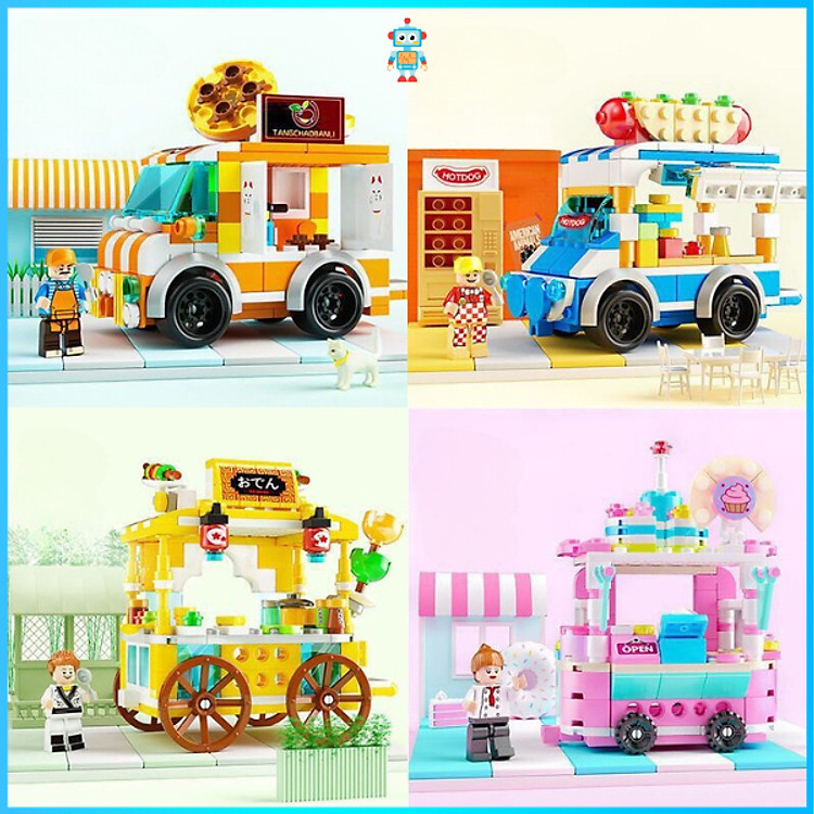 Mua Bộ đồ chơi lắp ráp xe hạt dẻ MySun Chính hãng Ưu đãi - Hình ảnh 5