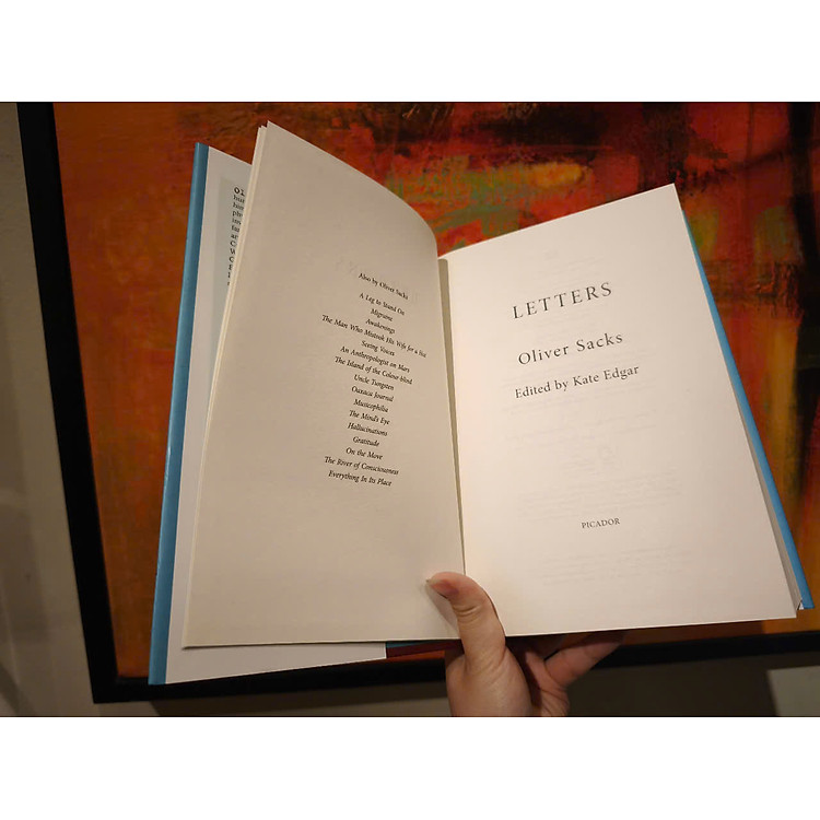 Letters: Collected Letters from One of the Greatest Humanists of Our Age by Oliver Sacks - Ảnh 5