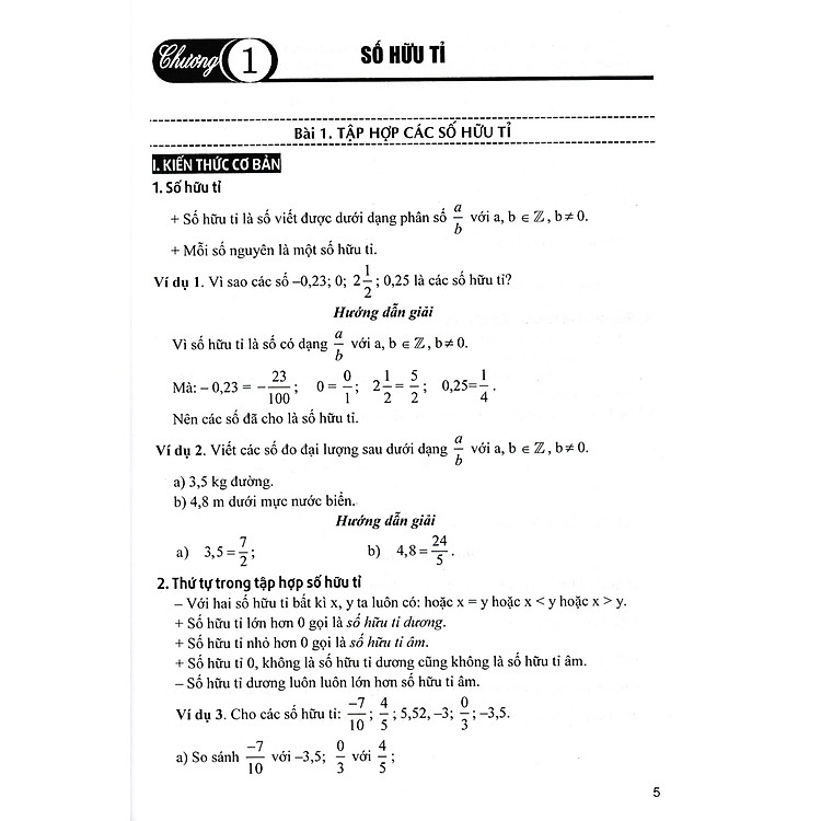Hướng Dẫn Học & Phương Pháp Giải Toán Lớp 7 - Tập 1 (Bám Sát SGK Chân Trời Sáng Tạo) - Ảnh 3