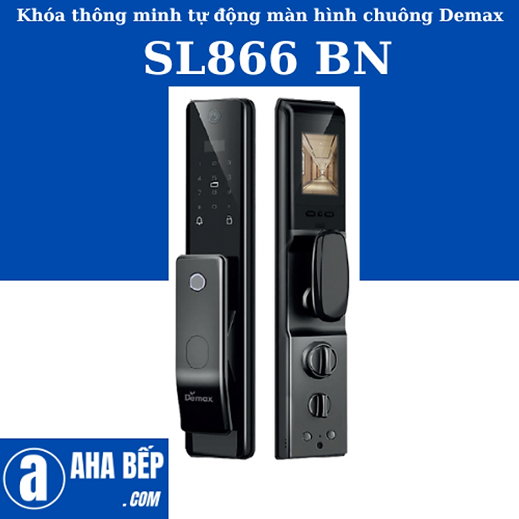 KHÓA THÔNG MINH DEMAX SL866 BN- WIFI APP - HÀNG CHÍNH HÃNG