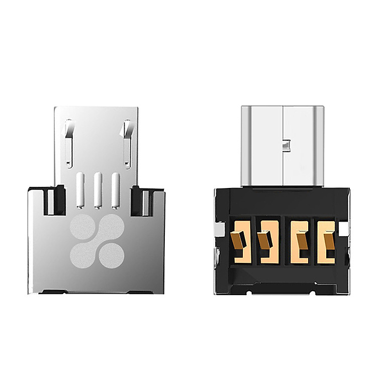 Đầu Chuyển Promate Nano-OTG Từ USB Sang MicroUSB Cho iOS Và Android - Hàng Chính Hãng