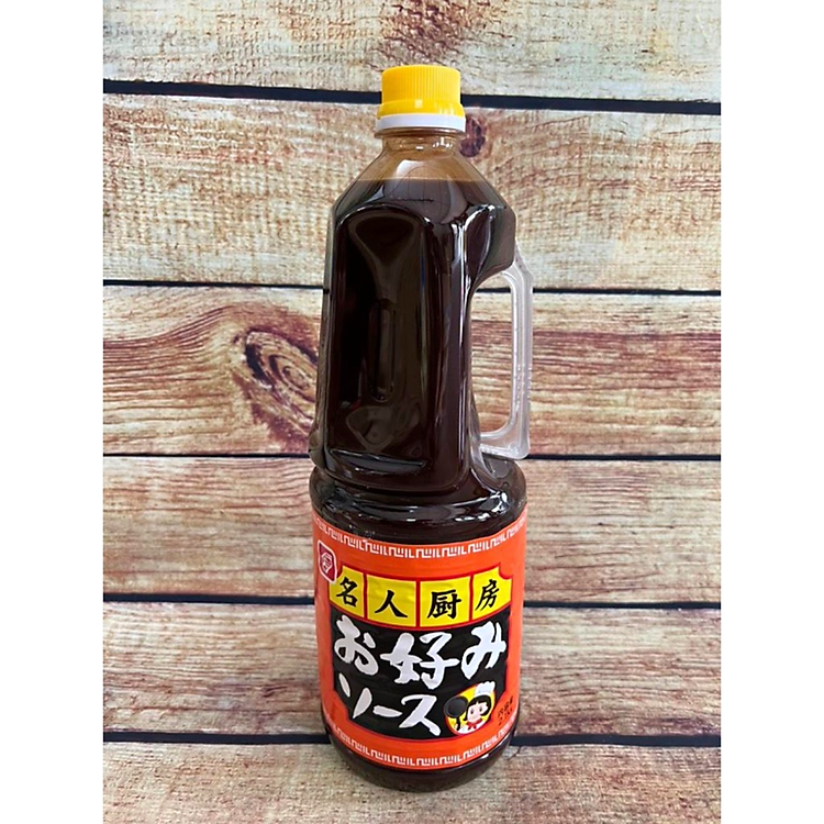 Sốt Bánh Xèo Nhật Okonomiyaki Nhật 2.1KG | Hàng chuẩn Nhật, chai lớn tiết kiệm