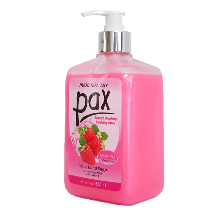 Nước Rửa Tay PAX Hương Dâu (600ml)
