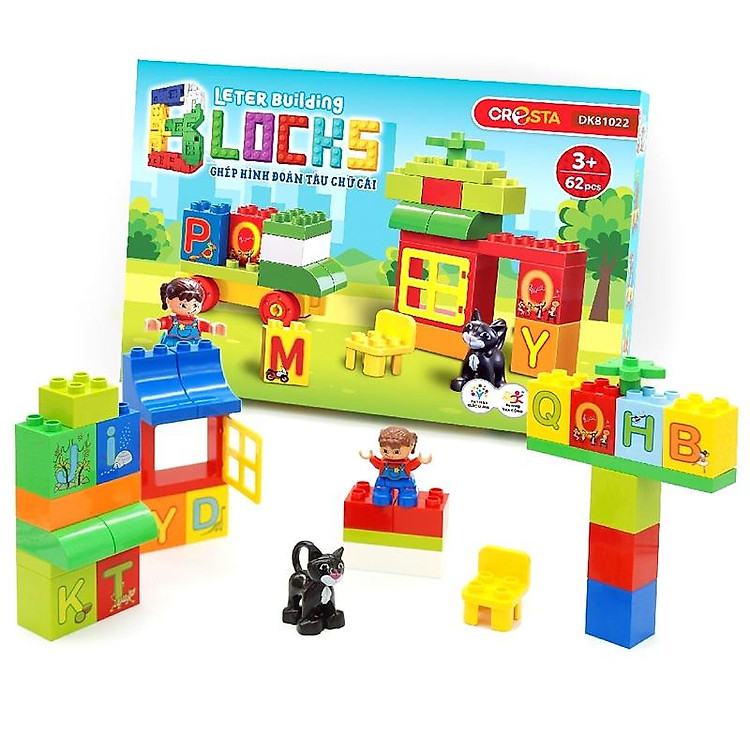 Mua Đồ Chơi Ghép Hình Đoàn Tàu DK81022 Chính hãng Giá tốt - Hình ảnh 4