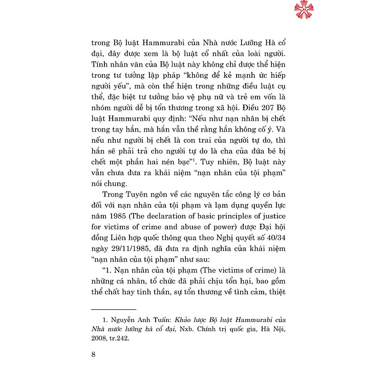 Nạn Nhân Học - Một Số Vấn Đề Lý Luận Và Thực Tiễn (bản in 2024) - Ảnh 7