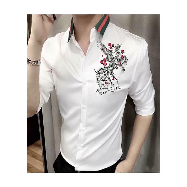 Áo Sơ Mi Nam Họa Tiết 149