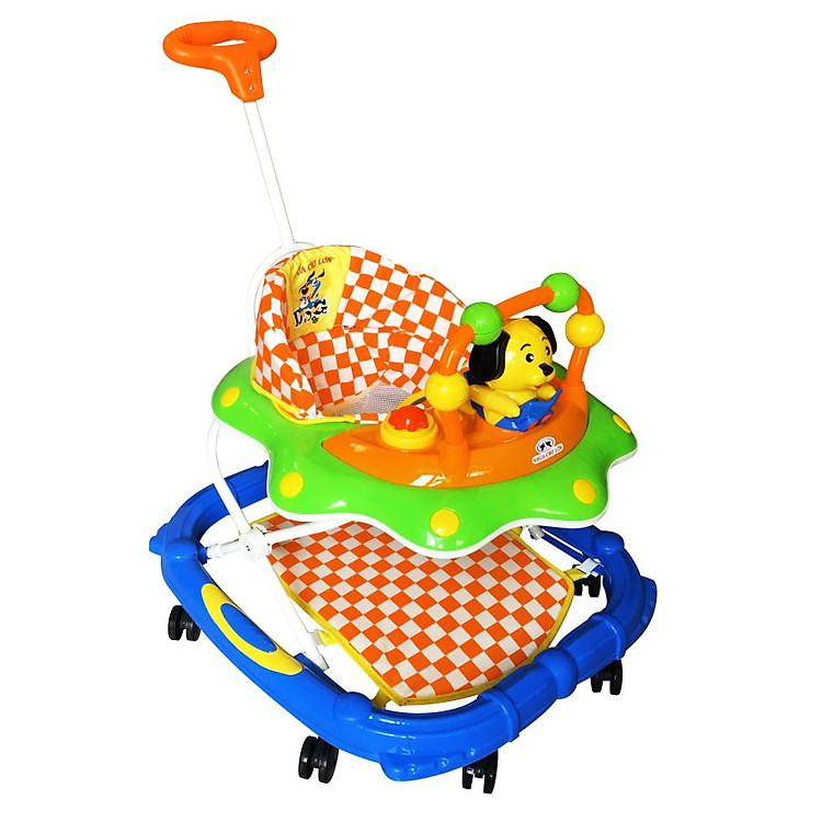 Xe Tập Đi Nhựa Chợ Lớn L4 Con Chó ĐK (Có nhạc) - Dành Cho Bé Từ 6 - 12 Tháng - M1639B-XTĐ - Giao màu ngẫu nhiên