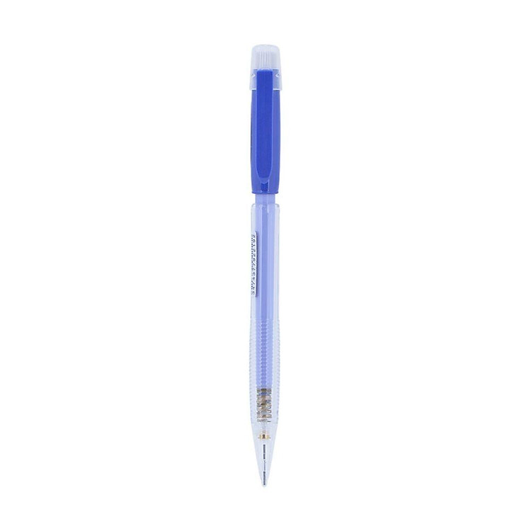 Bút Chì Kim Bấm 0.7mm Có Đệm Cao Su Pentel AX127-C - Xanh - Ảnh 3