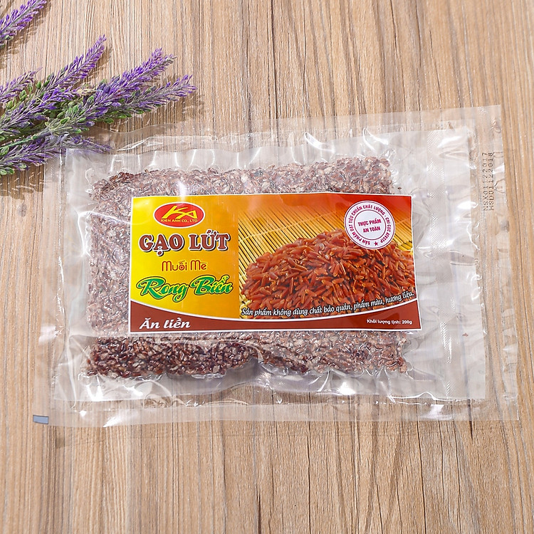 Gạo Lứt Muối Mè Rong Biển 200g-5 gói