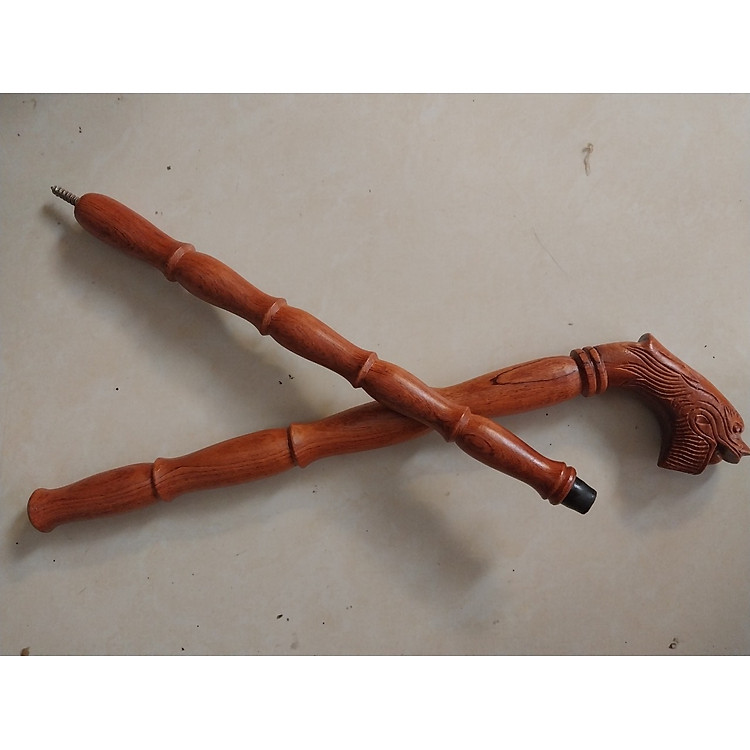 Mua Gậy batoong đầu rồng gỗ hương Uy tín Ưu đãi - Hình ảnh 2
