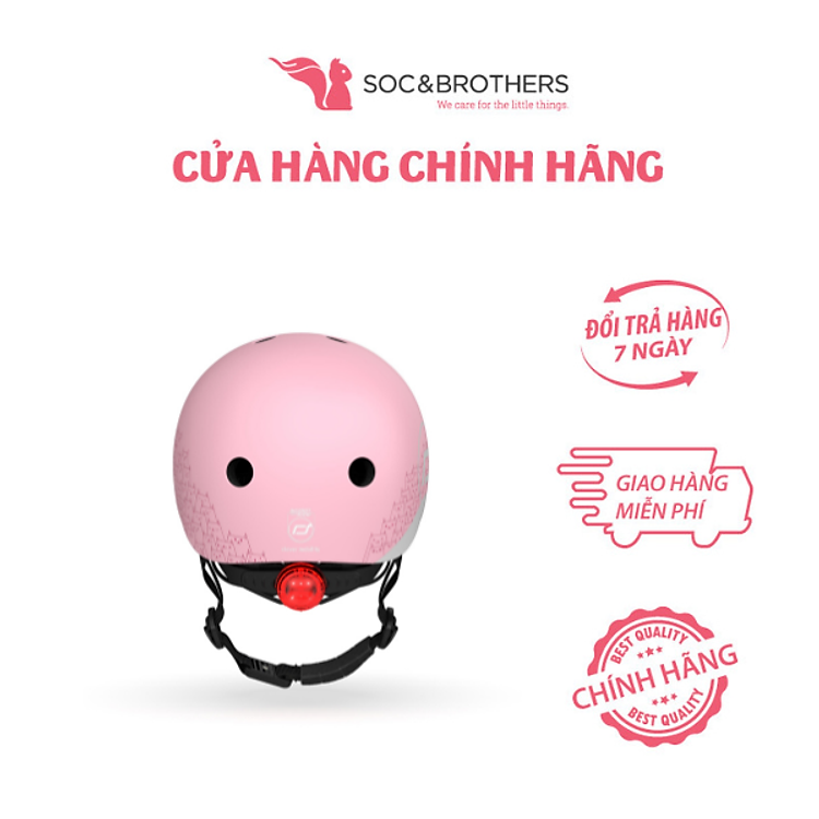 Mũ đội đầu phản quang Scoot and Ride Chính hãng Ưu đãi - Hình ảnh 3