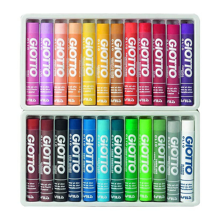 Bút Sáp Màu GIOTTO Olio Maxi (24 màu)