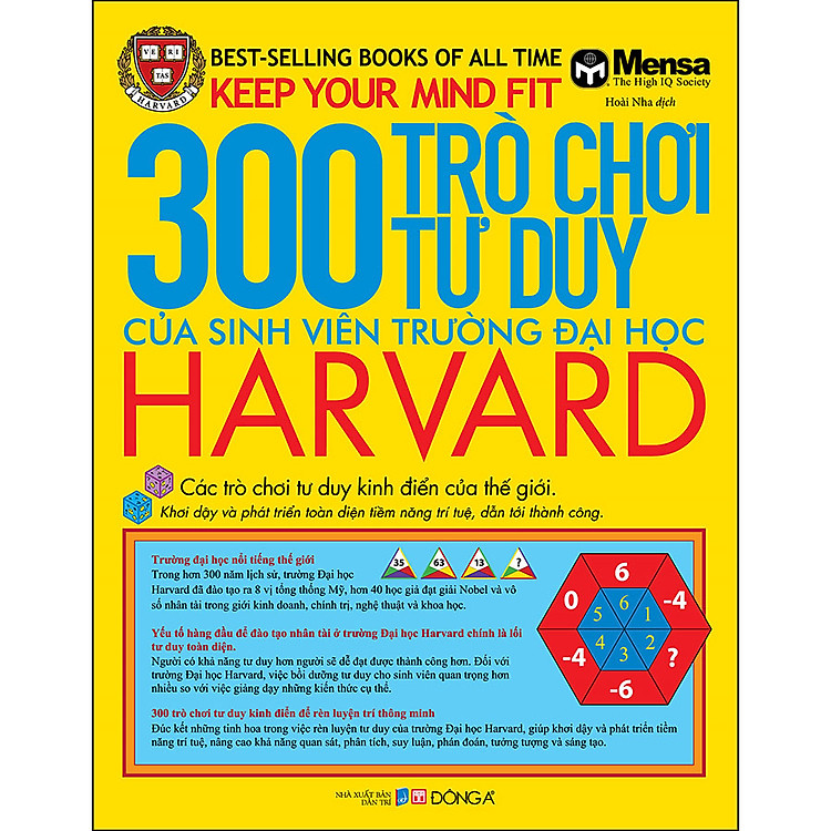 300 Trò Chơi Tư Duy Của Sinh Viên Trường Đại Học Harvard