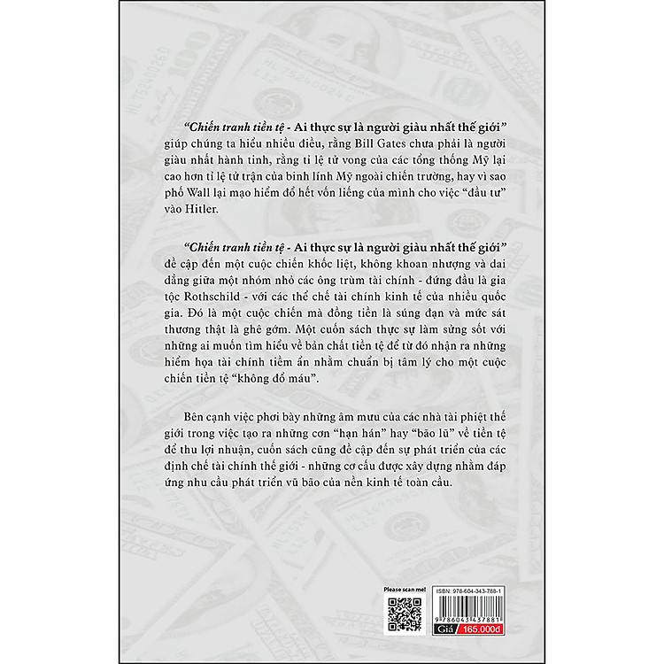 Chiến Tranh Tiền Tệ - Phần 1 - Ai Thực Sự Là Người Giàu Nhất Thế Giới (Tái Bản 2022) - Ảnh 2