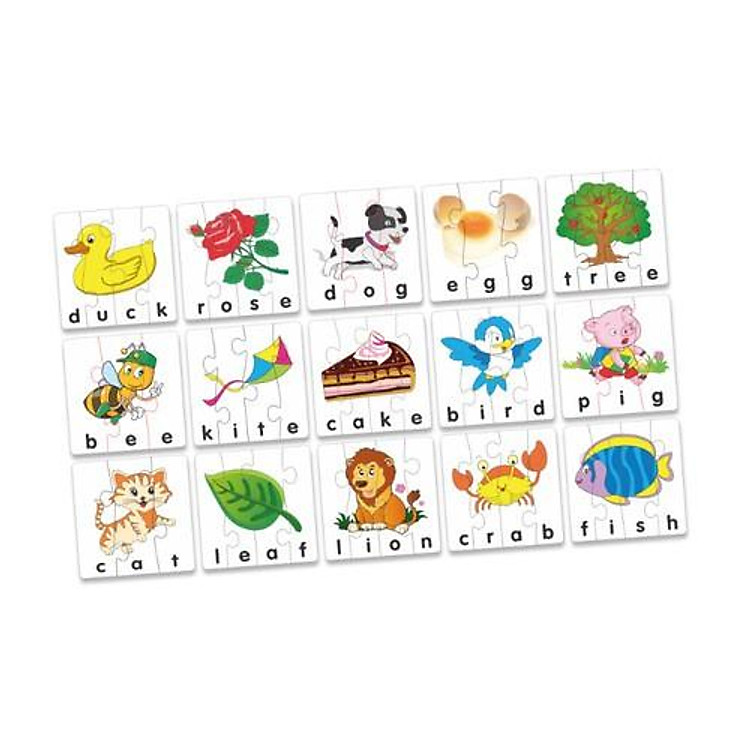 Bộ ghép hình chữ Tiếng Anh Winwintoys Chính hãng Tiết kiệm - Hình ảnh 4