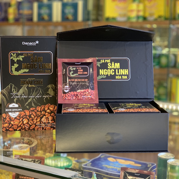 Cà phê Sâm Ngọc Linh hòa tan-Danaco Quảng Nam