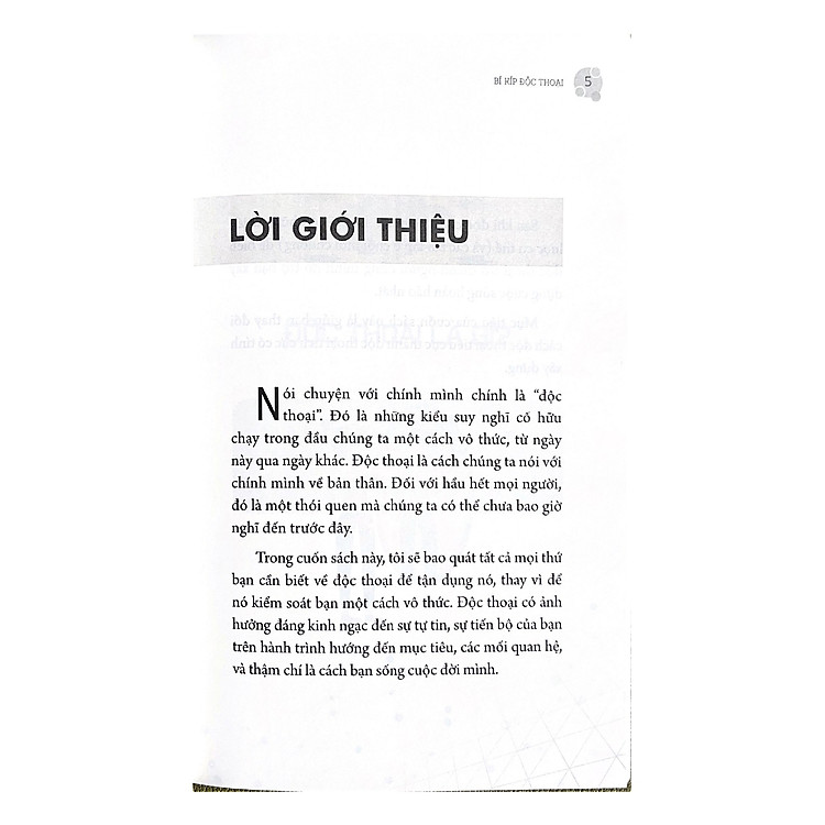 Bí Kíp Độc Thoại - Self Talk - Ảnh 5