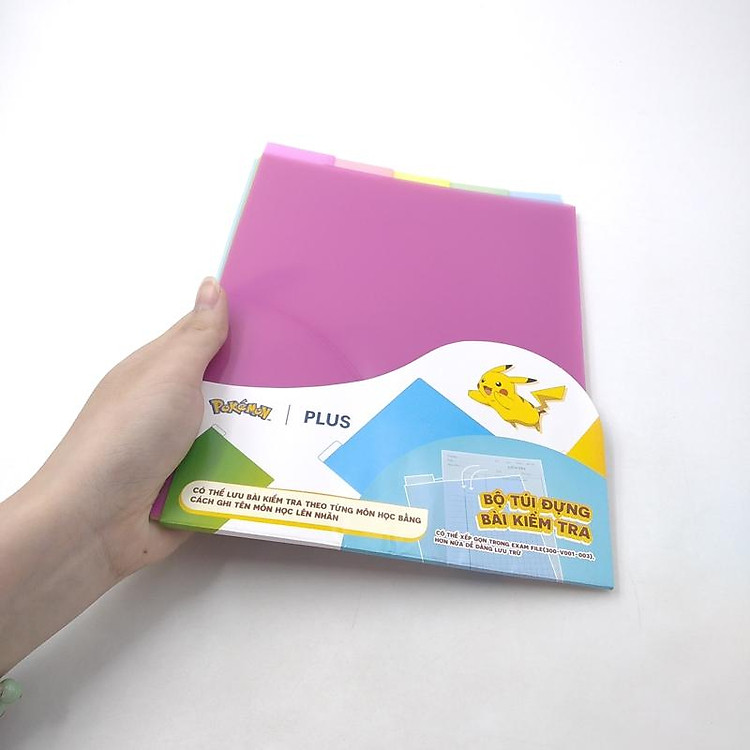 Bộ File Đựng Bài Kiểm Tra Plus-400-V001 (2 chiếc) - Ảnh 6