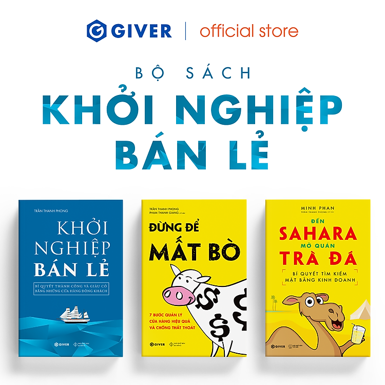 Nên mua sách Bộ Sách Khởi Nghiệp Bán Lẻ trực tiếp hay đặt online?