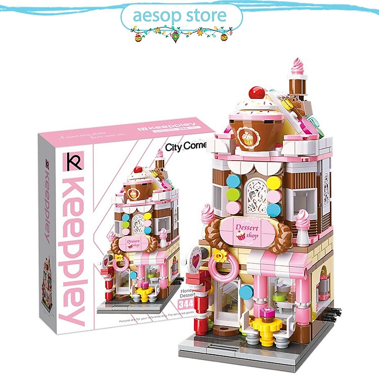 Mua tại MyKingdom: Đồ chơi lắp ráp Cửa hàng bánh ngọt Qman - Ngập tràn khuyến mãi