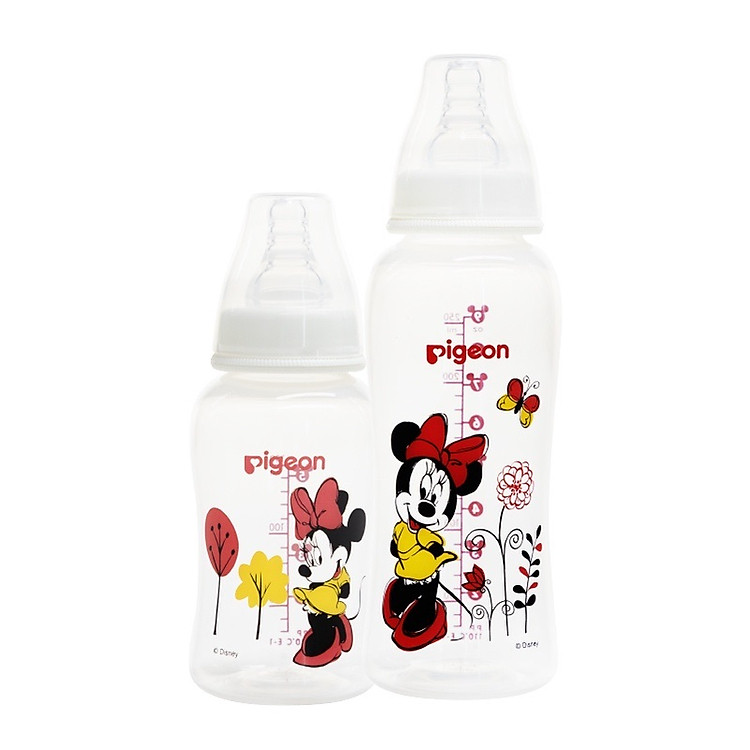Bình Sữa Pigeon Disney Chuột Minnie 150ml Uy tín Giá rẻ - Hình ảnh 3