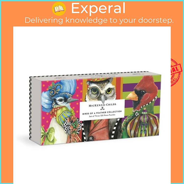 Sách - MacKenzie-Childs Birds of a Feather Collection Puzzle Set by Galison (UK edition, paperback)