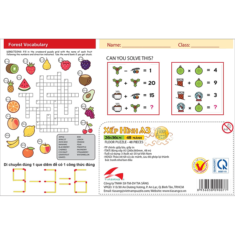 Mua Xếp hình Tia Sáng Oggy 48 Mảnh Chính hãng Ưu đãi - Hình ảnh 3
