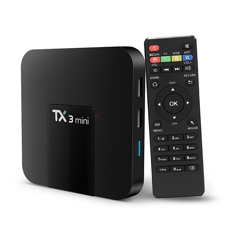 Đầu Android Box tanix TX3 mini - 2G Ram và 16G hệ điều hành 9.0 CÓ CỔNG QUANG chính hãng