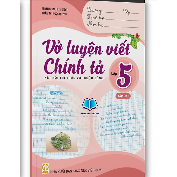 Vở Luyện Viết Chính Tả Lớp 5 Tập 2 (Kết Nối)