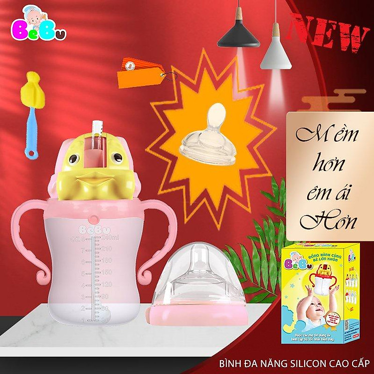 Mua Bình sữa BEBU 3 trong 1 an toàn cho bé Đảm bảo Tiết kiệm - Hình ảnh 4