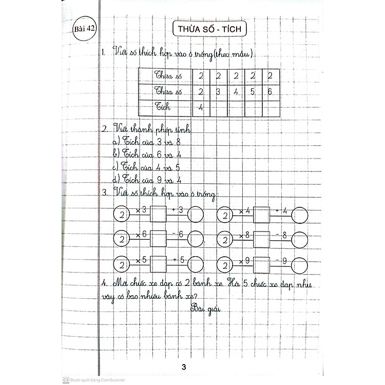 Vở Ô Li Bài Tập Toán Lớp 2 Quyển 2 (Bám Sát Sách Giáo Khoa Chân Trời Sáng Tạo) - Ảnh 4