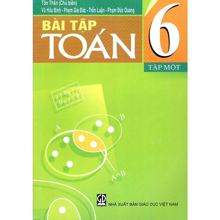 Sách Bài Tập Toán Lớp 6 (Tập 1)
