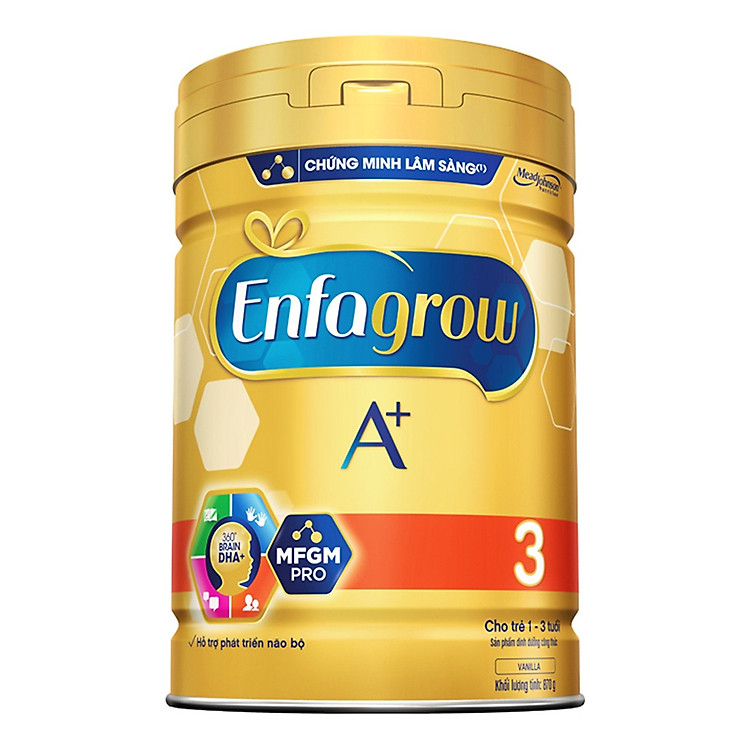 CRM - Sữa Bột Enfagrow A+ 3 (870g) dành cho trẻ từ 1 - 3 tuổi