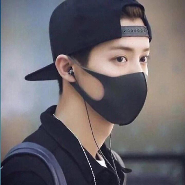 Bộ 10 khẩu trang Hàn Quốc màu đen