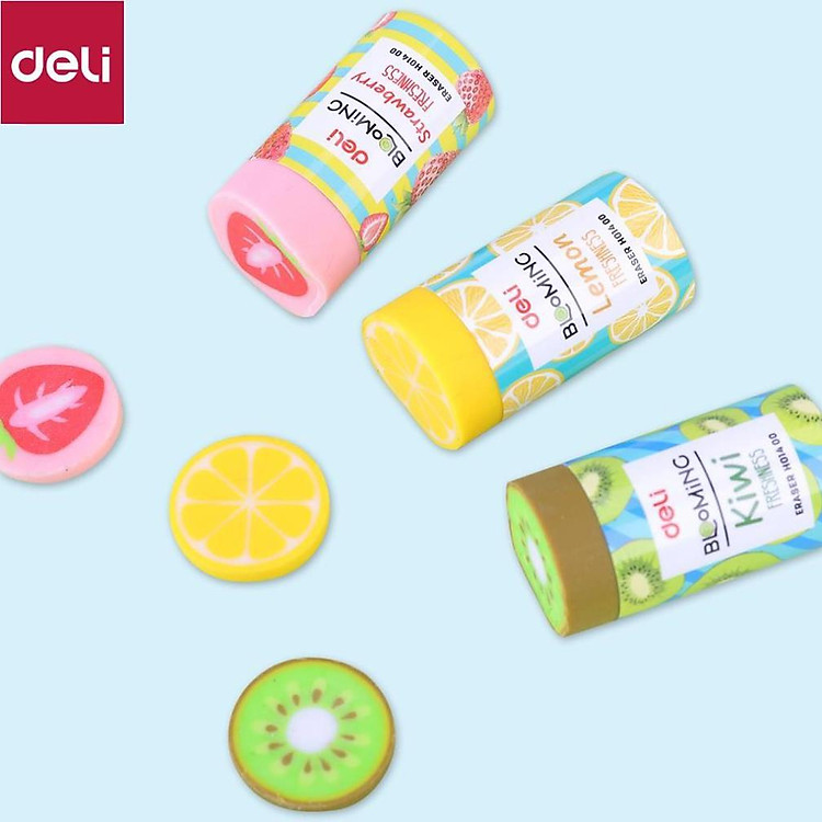 Tẩy 2B Deli (3 chiếc)