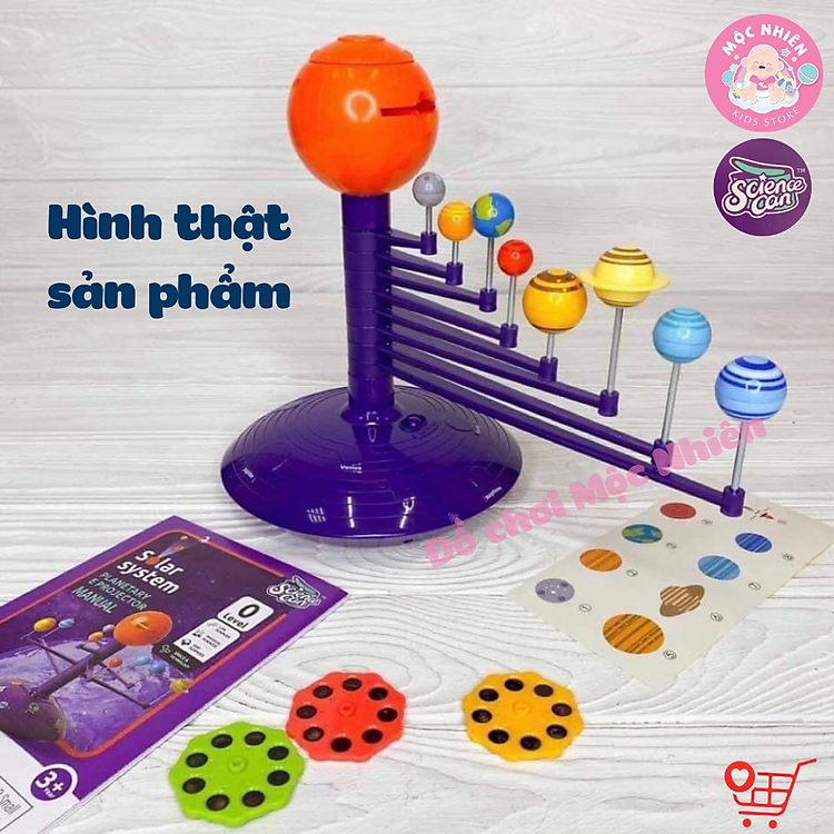 Bộ Mô Hình Chiếu Bóng Hệ Mặt Trời Chính hãng Giá rẻ - Hình ảnh 2