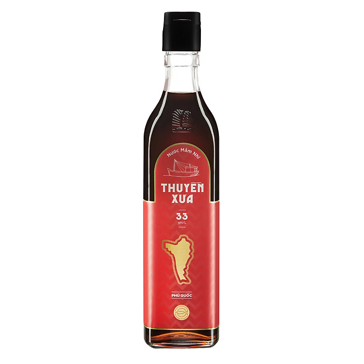 Nước Mắm Nhĩ Thuyền Xưa 33 độ đạm (500ml)