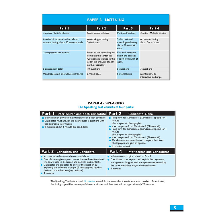 B2 First for School Preliminary 1 with 4 Practice Tests - Ảnh 5