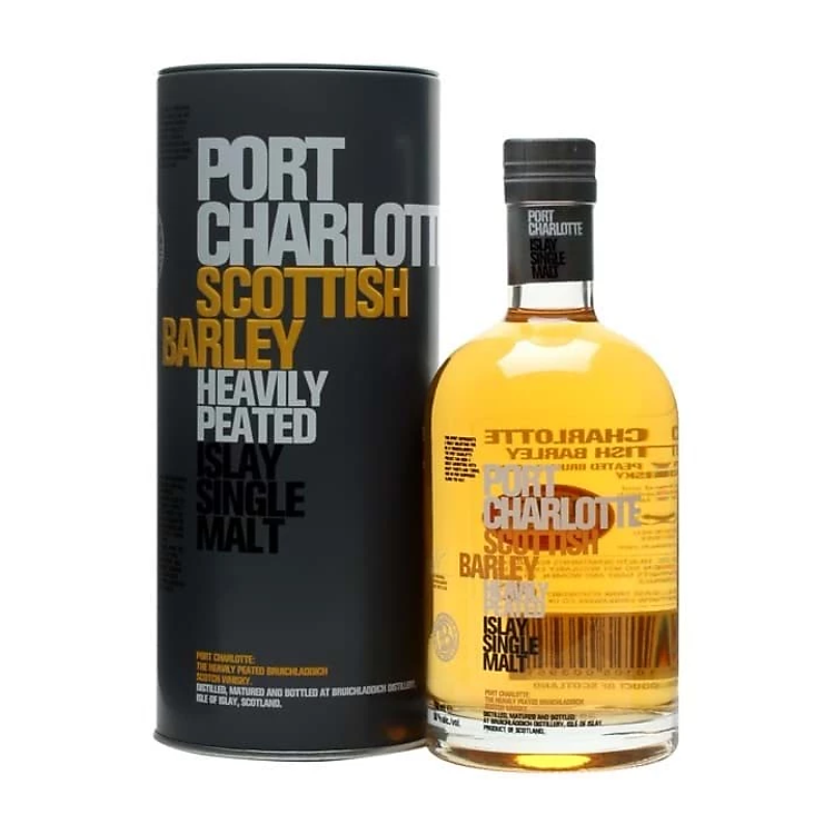Rượu Bruichladdich Port Charlotte 10 Years Old Scotch Whisky 50% 1x0.7L