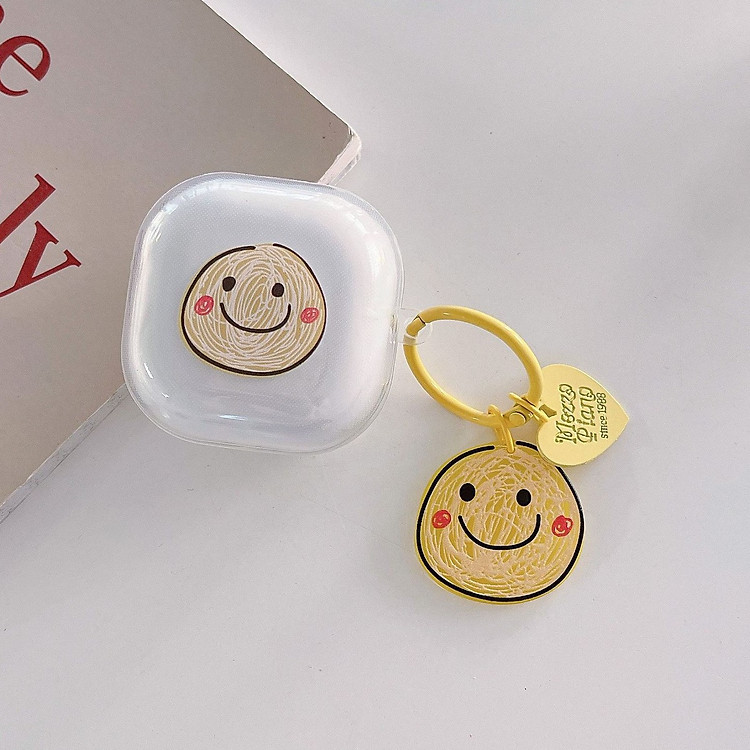 Ốp Case TPU Hình In Dành Cho Samsung Galaxy Buds 2 Pro/ Buds pro /Buds 2/Buds Live Kèm Khóa- Hàng chính hãng