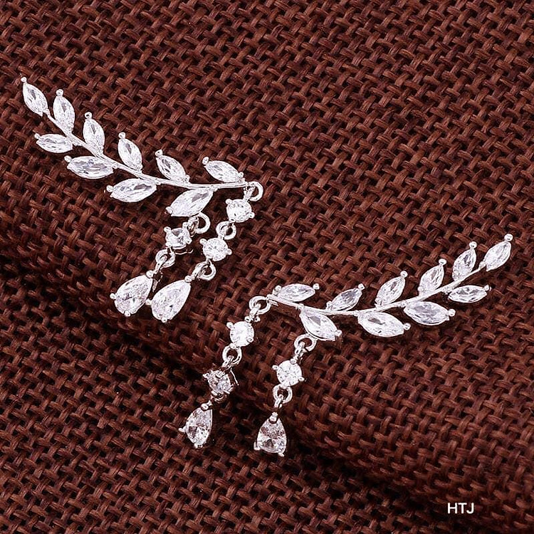 BÔNG TAI LÁ DÀI ĐẸP LẮM NHA - BẠC TA CHUẨN