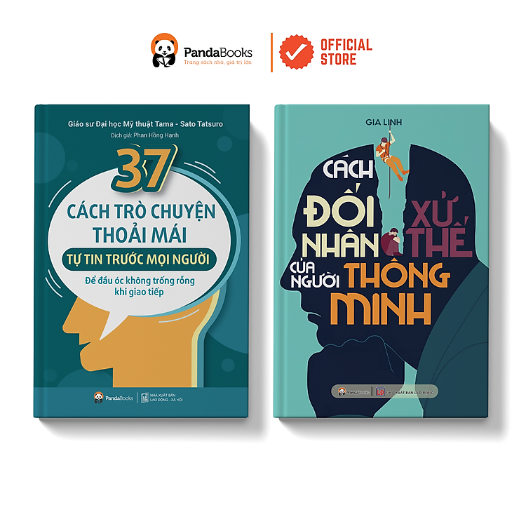 Sách - Combo 2 cuốn Cách đối nhân xử thế của người thông minh + 37 cách trò chuyện thoải mái, tự tin trước mọi người
