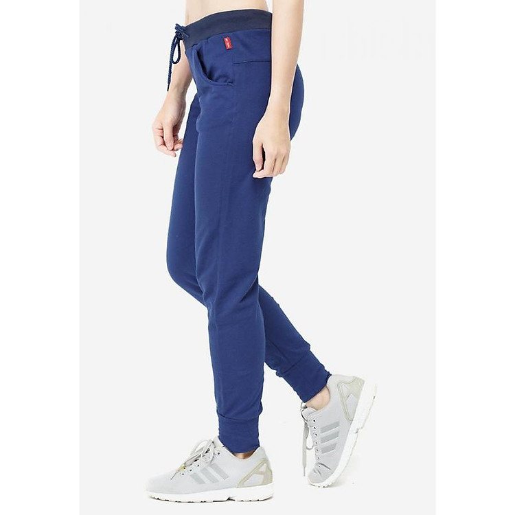 Quần thun dài nữ jogger Phúc An 3008_xanh
