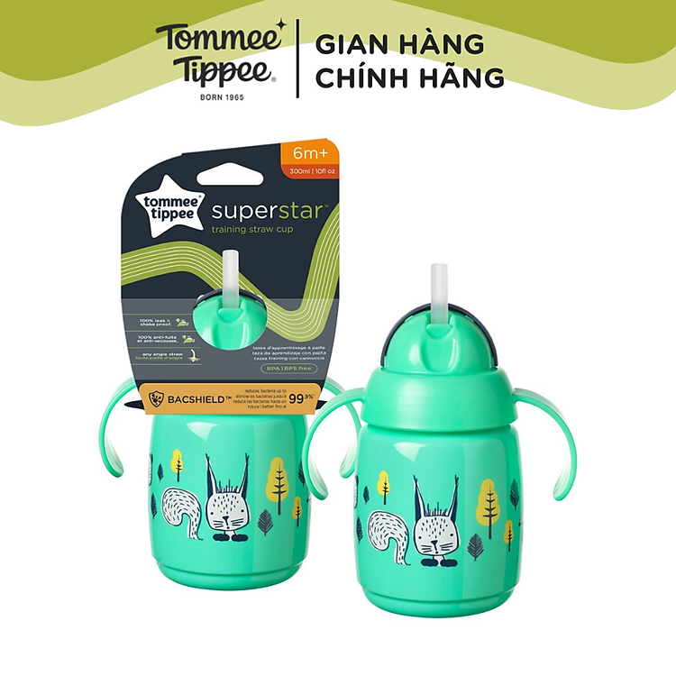 Bình tập uống Tommee Tippee 300ml Chính hãng Tiết kiệm