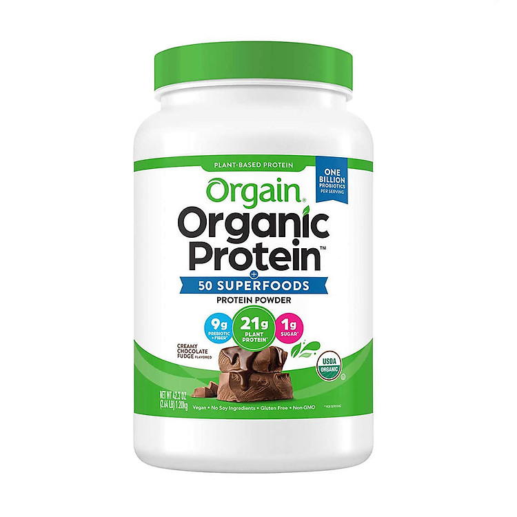 Bột Protein Hương Socola *3186* Orgain Organic Protein 50 Superfoods Creamy Chocolate