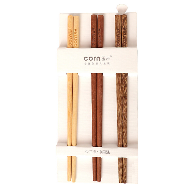 Bộ 3 Đôi Đũa Trẻ Em CORN