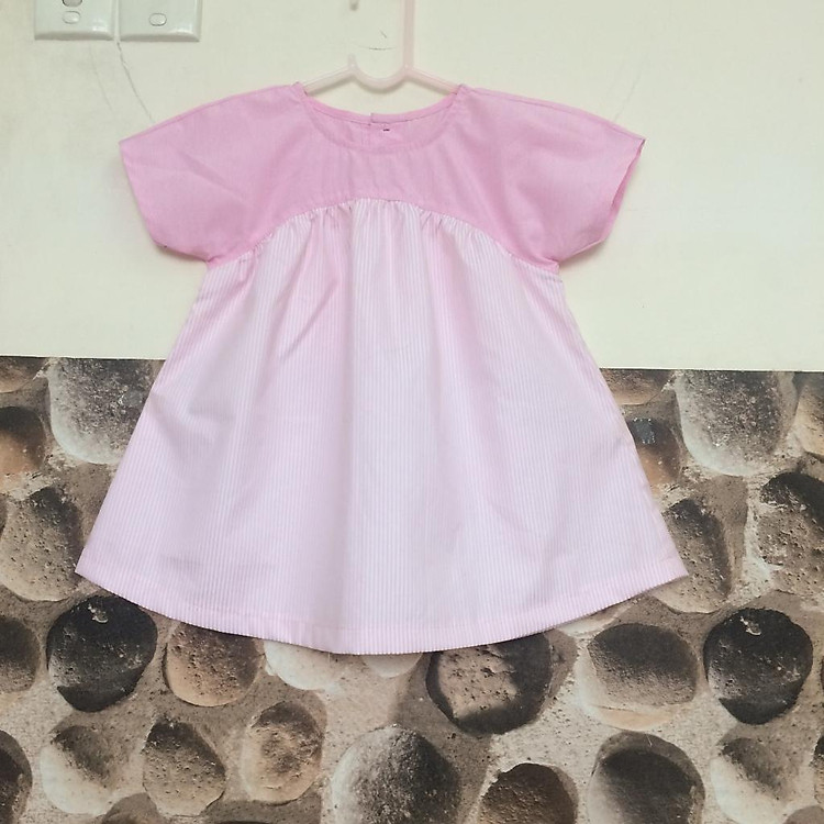 Rập giấy A0 đầm bé gái R182 (BẢN VẼ) - Ảnh 3