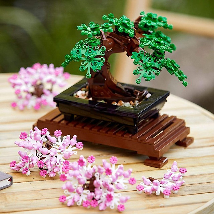 BỘ LẮP RÁP LEGO CÂY BONSAI 10281 Chính hãng Giá rẻ - Hình ảnh 2